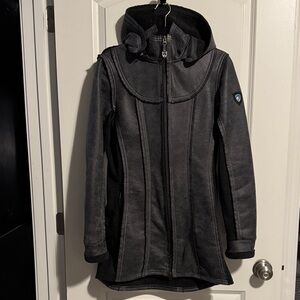 Charcoal Kuhl Dani Sherpa Trench Jacket